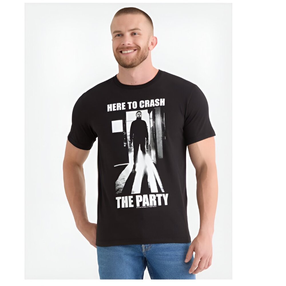 New: 3XL (54/56) Michael Myers Graphic Tee-Halloween 2